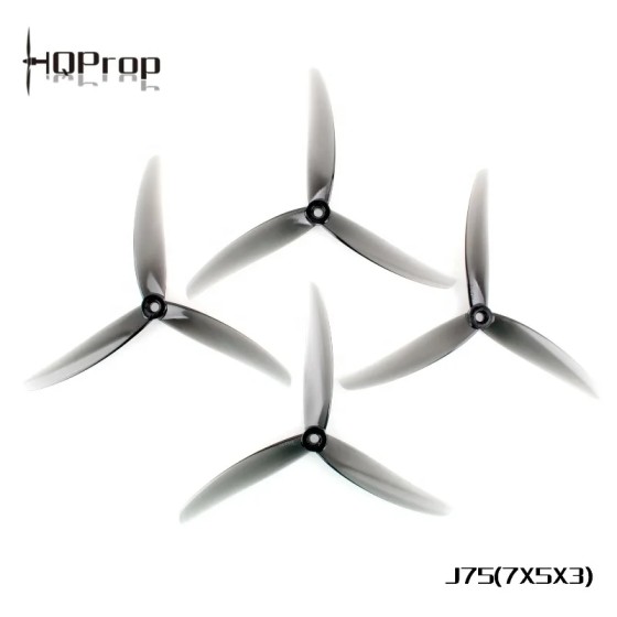 Wholesale HQProp J75 7X5X3 Light Grey (2CW+2CCW)-Poly Carbonate 7 Inch for RC FPV Racing Freestyle Drones DIY Parts